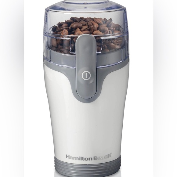 Hamilton Beach Fresh Grind Electric Coffee Grinder, 12 Cups, White NWT - Picture 1 of 5
